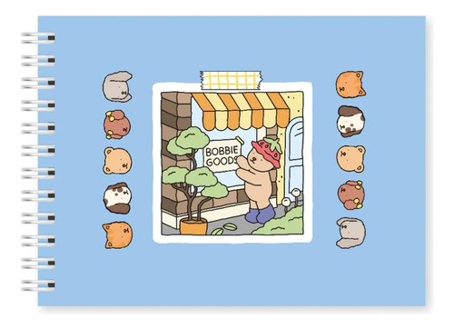 Livro Bobbie Goods Para Colorir 50 Folhas Capa Dura Sortido
