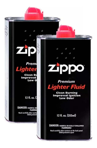 2 Fluidos Recarga Grande Encendedores Universal Zippo Liquid