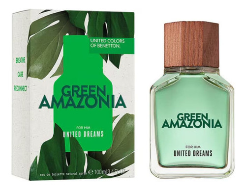 Perfume Green Amazonia For Him 100ml - Selo Adipec