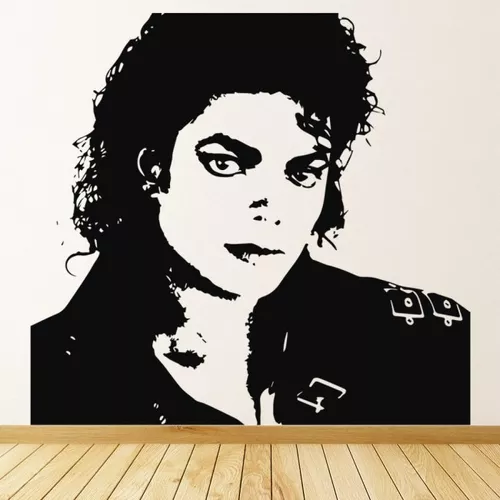 Vinilos Adhesivos Michael Jackson 55x78cms Varios Diseños