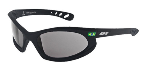 Óculos De Sol Spy Shadow 43 - Preto Fosco - Lente Espelhada