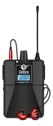 Receptor Monitoreo Bodypack In Ear Debra Er-102