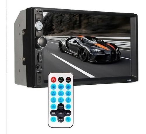 Stereo Auto Doble Din Pantalla Tactil Mirrorlink Camara 