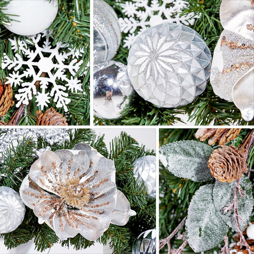 Guirnalda De Navidad Preiluminada 180 Cm 35 Luces Led