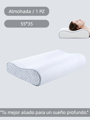 2 Piezas Almohadas Memory Foam, Almohada Memory Foam