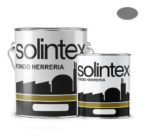 Fondo Gris Herreria 715 1/4 Galon Anticorrosivo Solintex