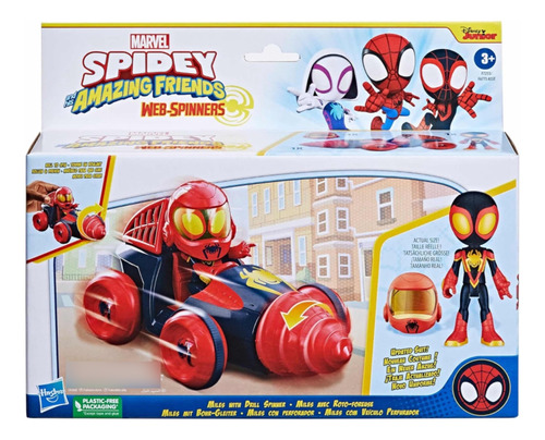 Miles Con Perforador- Spidey And His Amazing Friends