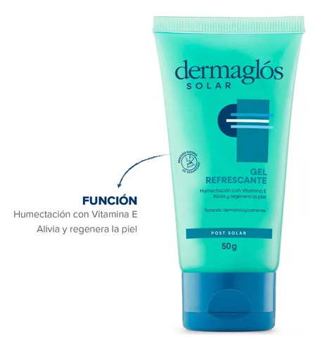 Post Solar Dermaglós Gel Refrescante 50g