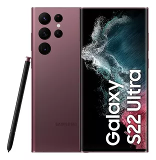 Samsung Galaxy S22 Ultra 5g 256gb 12gb Ram Vinho - Excelente