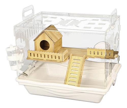 - Casa De Acrílico For Roedores, Hogar Transparente Casa