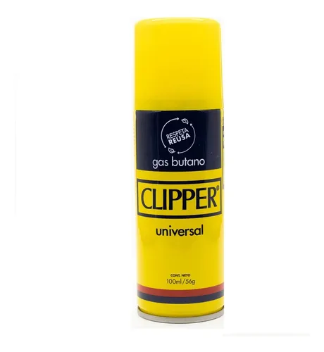 Gas Butano Clipper 100 Ml Universal