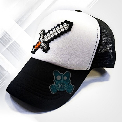 Gorra Espada Minecraft Pixel Art 3d Retro 8 Bits Hama Beads