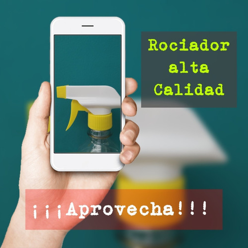 Rociador Aspersor Spray Trasparente 500 Cc 1000cc Pack De 3u