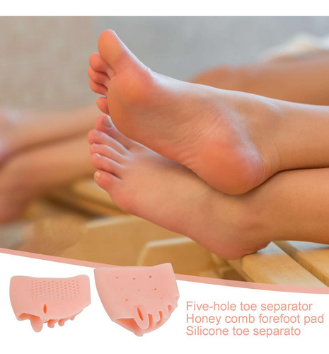 Espaciadores De Dedos Para Pies Almohadillas Metatarsianas S