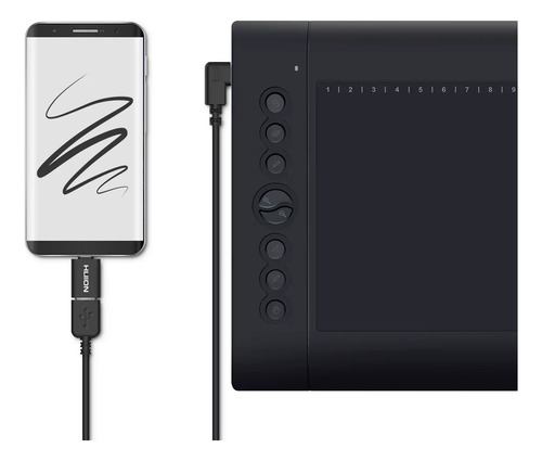 Tableta Digitalizadora Huion Inspiroy H610 Pro V2