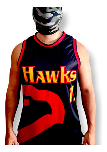 Musculosa Nba Hawks Concept Para Entrenamiento - Mod. 23