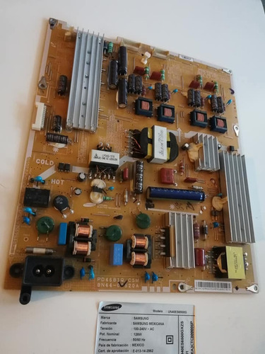 Fuente De Poder O Power Supply Televisor Samsung Un40es6500g