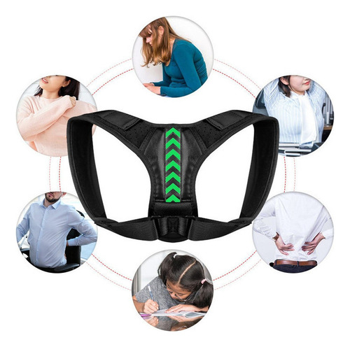 Arnés De Soporte De Espalda Ajustable Para Hombres Y Mujeres