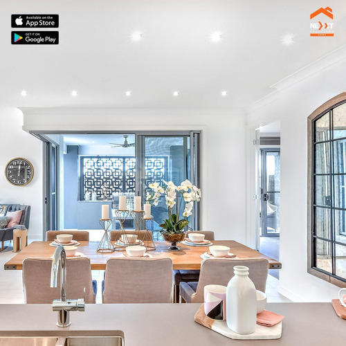 Imagen 6 de 6 de Bombillo Led Inteligente Nexxt Wi-fi 110v - Mr16