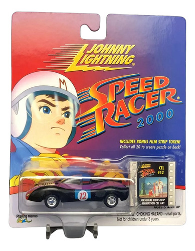 Johnny Lightning Speed Racer 2000 Linea Meteoro Match 5 Auto Numero 12