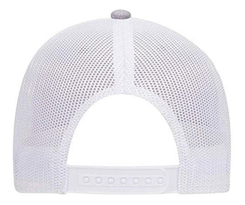 Imagen 4 de 4 de El Año De Vintage Plain Dos Tone Cotton Twill Mesh Adjustabl