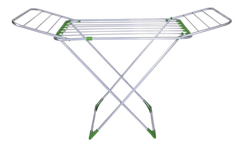 Imagem 2 de 5 de Varal De Roupas Chao Grande Aluminio - Nao Enferruja