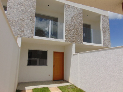 Imagem 1 de 30 de Excelentes Casas Duplex 02 Qtos Com Varanda, 02 Vagas Em Fase De Acabamento Na Melhor Localização Em São José Da Lapa. - Ca00362 - 70123472