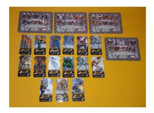 Marvel Ikon Tarjetas Armables Lote 14 Diferentes