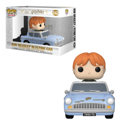 Funko Pop Rides - Harry Potter Anniversary Ron In Flying Car