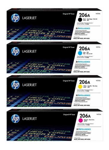 Toner Original Hp W2110a (206a)impresoraacolor M255 Mfp283