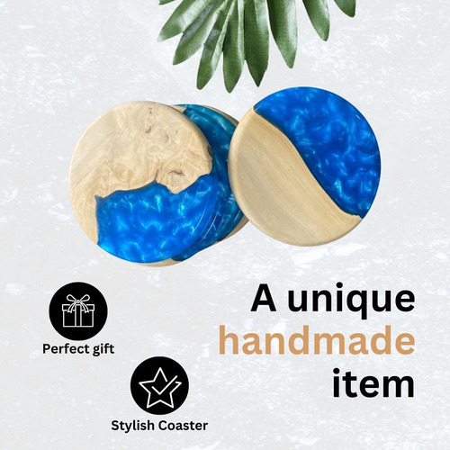 Avocrafts Juego De Posavasos Para Bebidas, Posavasos Absorbe