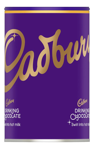 Drinking Chocolate Cadbury con sin agregado lata