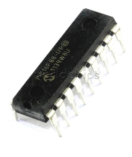 Microcontrolador Pic16f88 Microchip Micro Pic 16f88