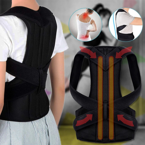 Chaleco Corrector De Postura Ortopédico Unisex Para Columna