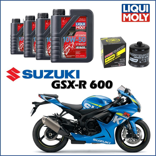 Pack Aceite Full Liquimoly + Filtro Pf138 - Suzuki Gsx-r 600