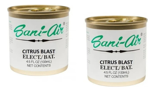 Pack 4 Lata Original Aromatizante Sani Air