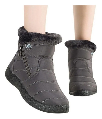 Botas Tipo Pantuflas De Forro Polar Supercálidas, Unisex, De