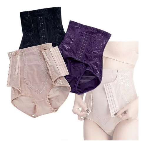 Calzoncillos Con Faja Mx S For Posparto O Cesárea, 3 Piezas
