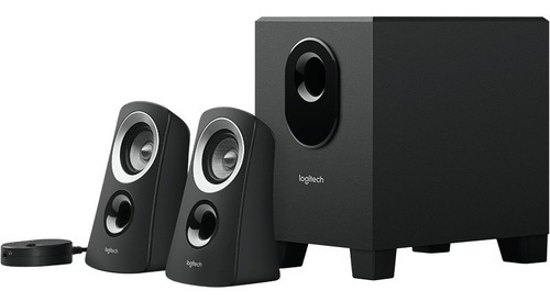 Imagen 1 de 5 de Parlante Home Theater Logitech 2.1 Z313 Pc Tv Celular Amv