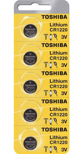 Imagen 1 de 4 de Pila Toshiba Ithium Cr1220 3v X1 Febo