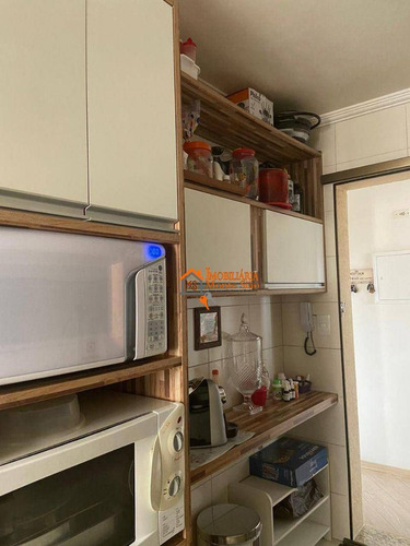 Imagem 10 de 30 de Apartamento Com 3 Dormitórios À Venda, 66 M² Por R$ 350.000,00 - Ponte Grande - Guarulhos/sp - Ap3317