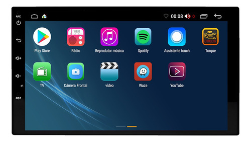 Kit Multimidia Punto Linea 13/17 Aikon Core Red 7p 2gb 64gb