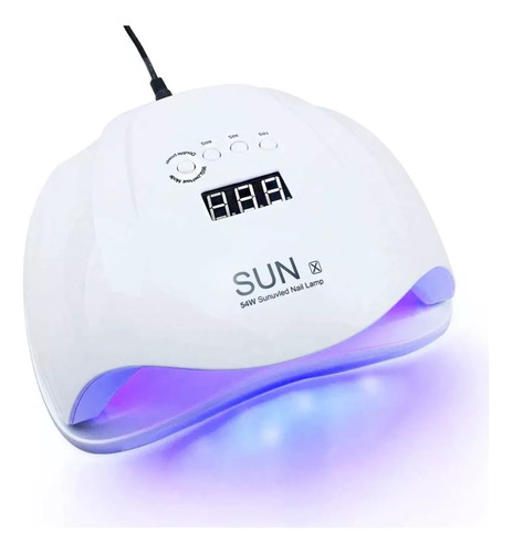 Lampara Led Uv Secador De Uñas Manicure Sun X 54w