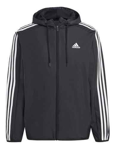 Corta Viento Tejido Essentials 3 Tiras Ib0378 adidas