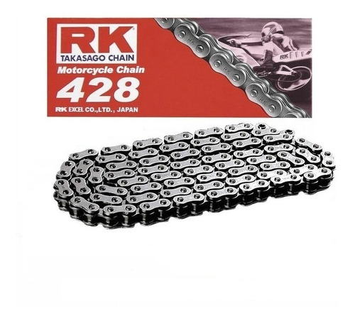 Cadena De Trasmision Rk 428 X 118 C/clip-bmmotopartes