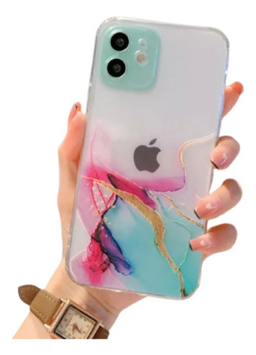 Carcasa Efecto Acuarela iPhone 15 / 15pro / 15promax