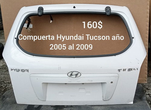 Compuerta Hyundai Tucson 