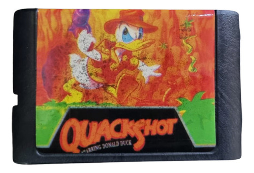 Cartucho Quackshot Pato Donald Duck | 16 Bits Retro -mg-