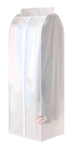 Bolsa Colgante Para Ropa Cubre Polvo Protector 60x50x120 Cm Color Transparente