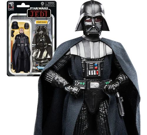 Darth Vader Rotj 40a Aniversario Star Wars Black Series 6pul